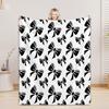 Personalized Blanket For Boys Girls - 4 Sizes And 30 Plus Colors Custom Bow Blanket Gifts for Relatives And Friends