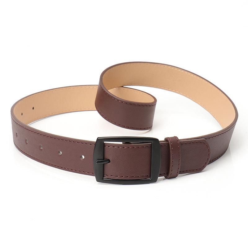 Casual Pin Buckle Belt Men'S And Women'S Jeans Decorative Belt Personalized Student Women'S Belt