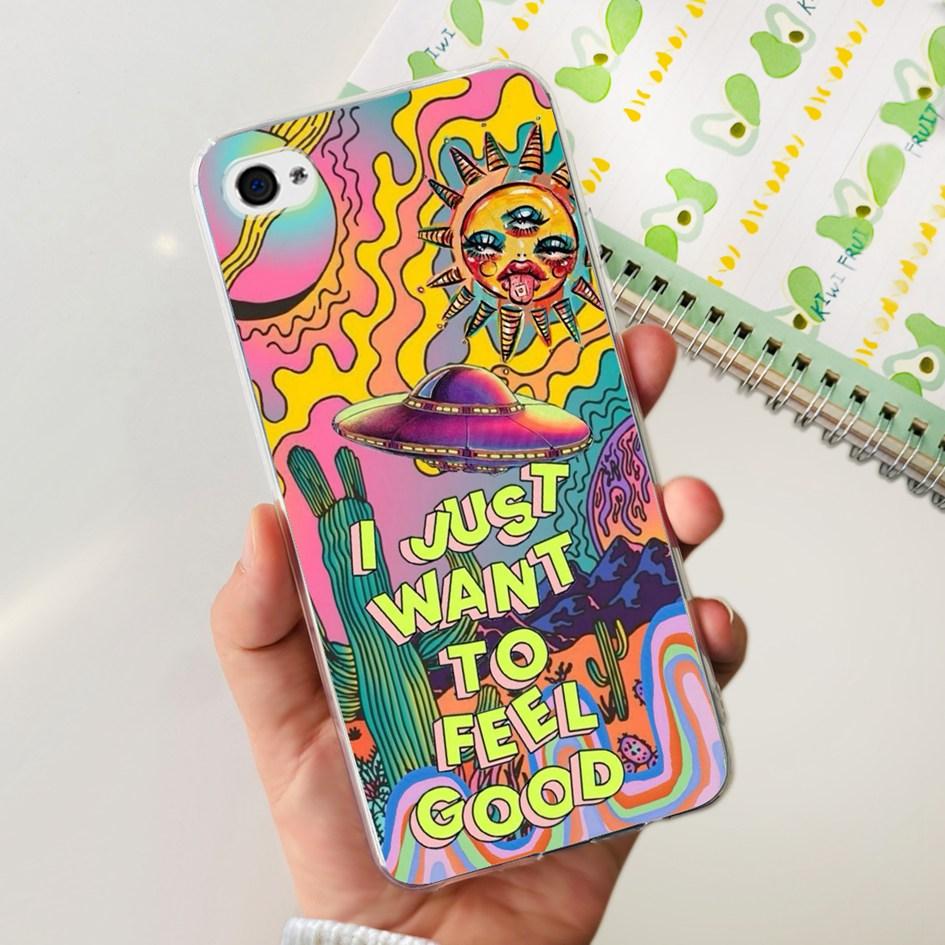 For iPhone 4 Case 3.5" Cute Cartoon Leopard Transparent Silicone Soft Cover For iPhone 4s iPhone4 Funda iPhone4s Shockproof Capa