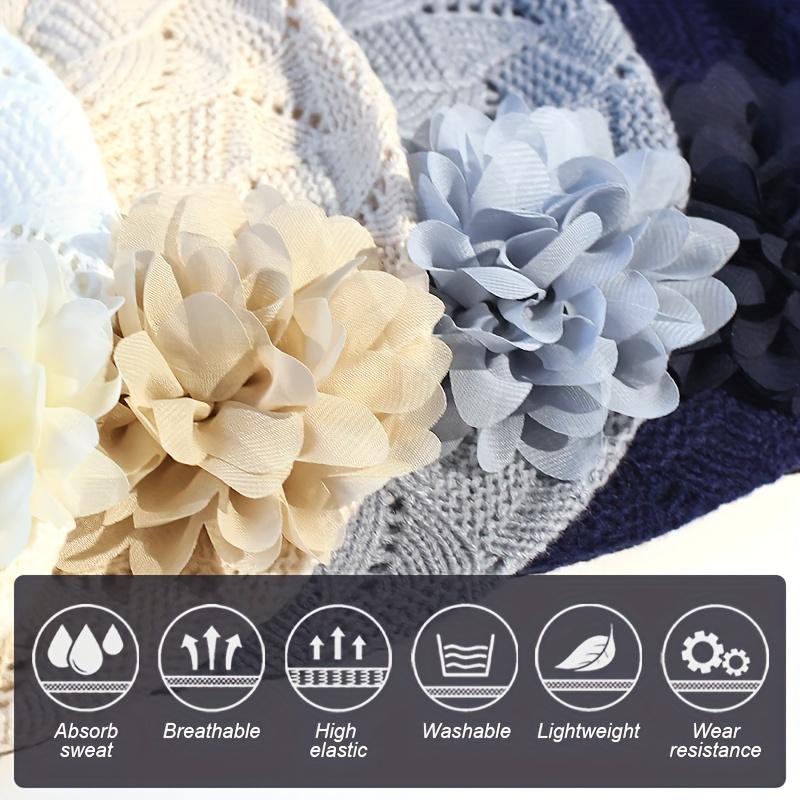 1pc of New Autumn And Winter Fashion Beret for Women with Floral Design in Solid Colors, Available in Various Colors for Everyday Use
