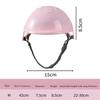 Haustierhelm Kante Mamu Corgi Hund Helm Durchlass Ohr Hartschalenhelm Outdoor Radfahren Lokomotive Hut