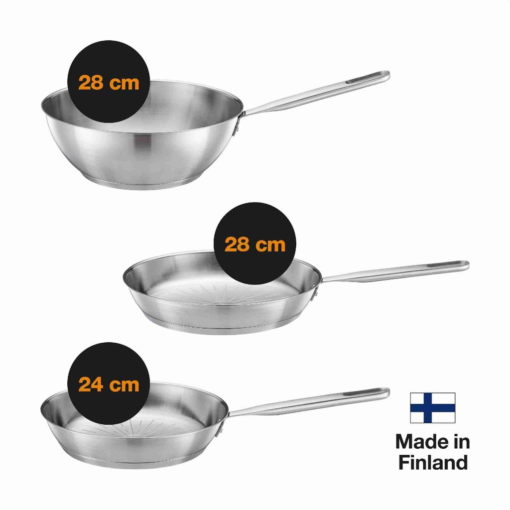 Patelnia 24 Cm All Steel Pure 1065627