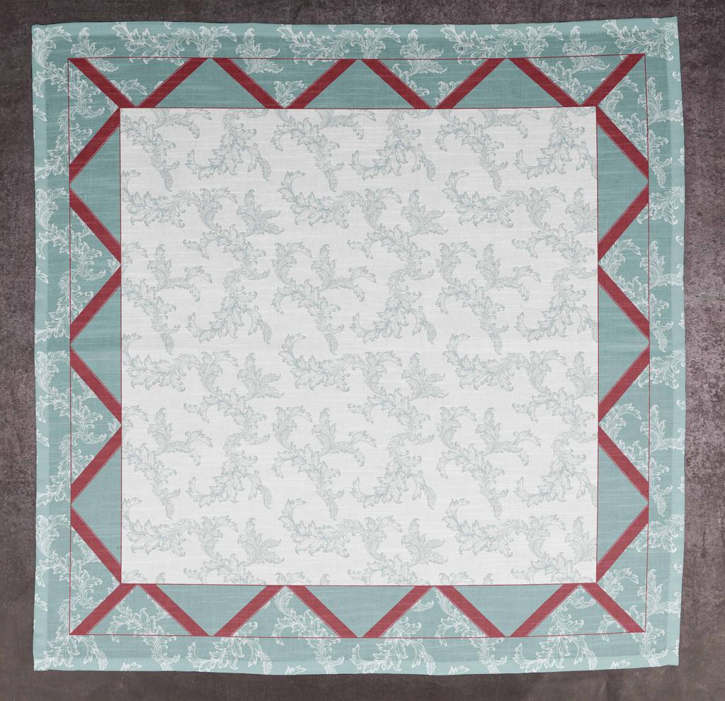 Vargottam Luxury Collection Dinner Table Linen Decor Cotton Napkin Printed Fabric Reusable Napkins Set Of 12, 20   X 20   - Asian