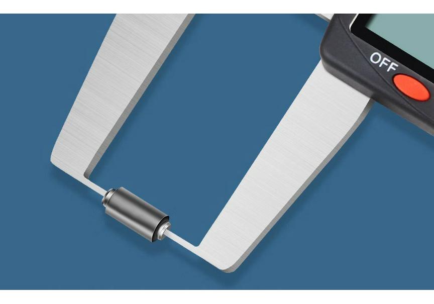 Guilin Guanglu Vernier Digital Caliper with Flat Head, 0-150/200/300mm