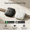 Dual System GPS Tracker For Android iOS Smart Locator Tag Works with Apple Find My Google Find Hub Bag Key Pet Locator
