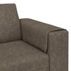 Living Room Sofa Dark Gray 250 x 77 x 76 cm