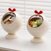 Desktop Storage Box Hair Accessories Storage Organizer with Transparent Lid Durable Construction Storage