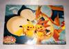 Pokémon Trading Card Pikachu Charizard Clear Card Sunny Day Campaign Snorlax Poncho