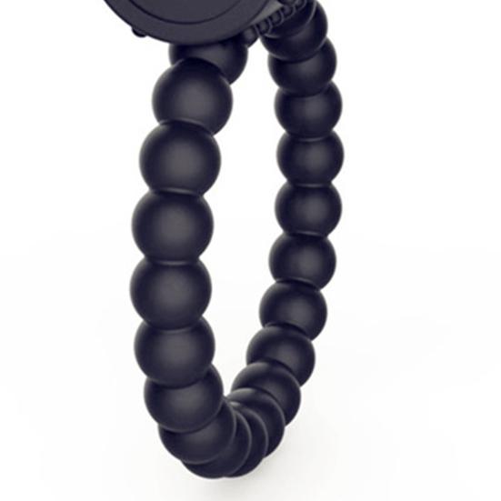 Men Cock Ring Ejaculation Delay Vibrate Tongue Design Sexual Stimulation Silicone Men Tentacles Nozzle Penis Ring for Bedroom