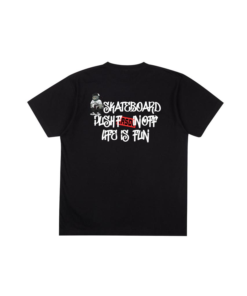 CREAM SODA LAB [2Pack] Backstreet Short Sleeve T-Shirt Black (White) White (Black)