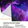 2D Vibrant Galaxy Starry Sky Tapestry 2D Print Wall Backdrop for Aesthetic Room