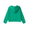 Nike Swoosh Fly Standard Issue Solid Color Hooded Zip Pocket Design Long Sleeve Sweatshirt Women Sweatshirt Green DA6484-370