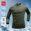 Hodo Men's Antibacterial Quick-Dry Long-Sleeve Running T-Shirt