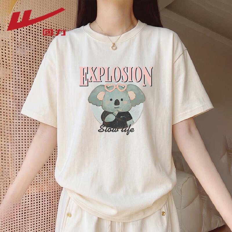 Warrior Women s Koala Graphic Cotton T-Shirt M