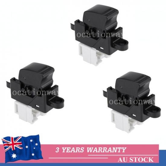 3x Power Window Switch Passenger Side 25411-0V00A For NISSAN PATROL GU Y61