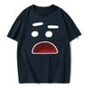 Unisex Herren Regular Slim Fit Cartoon-Print Streetwear Sommer Herren Kurzarm T-Shirt Herren Top