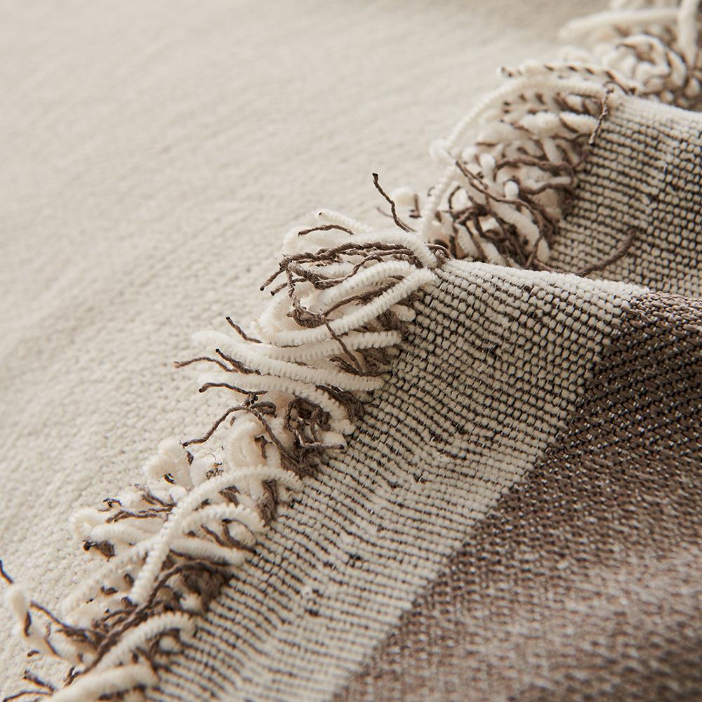 1Pc Geometric Jacquard Chenille Sofa Cover With Tassels Double-Sided Thick Sofa Blanket For Living Room Decor Multiple Use