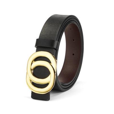 Women'S Belt Dress Smooth Buckle Women'S Belt Skirt Decorative Women'S Belt Versatile Thin Belt