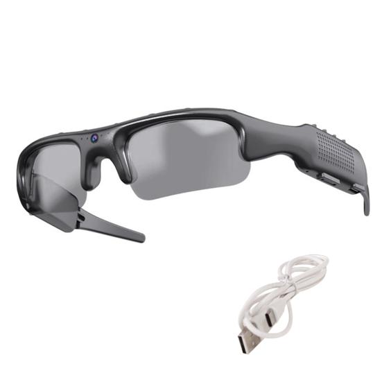 1080P Cycling Sports Camera Glasses 140 Degrees Wide Angle WiFi Video Camera Sunglasses Outdoor Travel Biking Recording Camera Eyeglasses