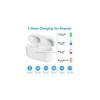 Kabelloses Ladecase Ersatz für AirPods Pro – 660mAh Integrierter Akku, Bluetooth-Synchronisierung, Qi Kabellos & Lightning Ladeanschluss (Nur AirPods Pro)
