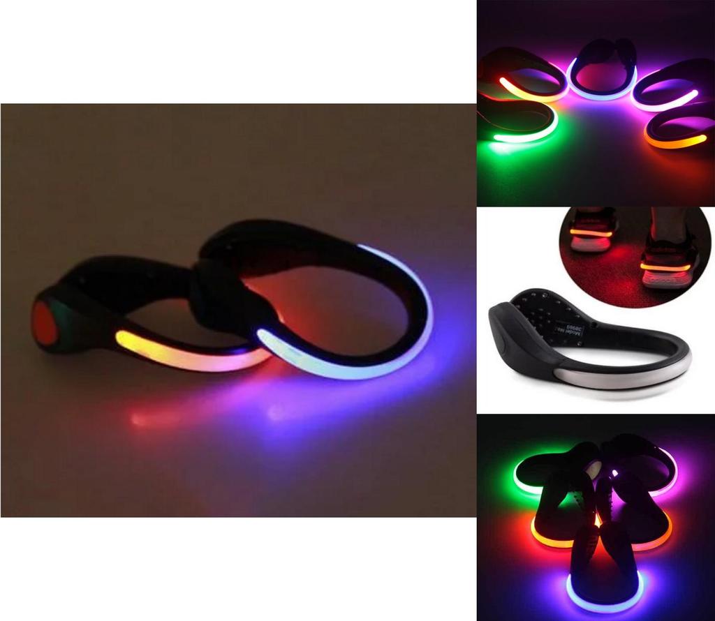Led Light Shoe Clip Night Running Sports Flash Reflective Shoe Light Cheer Product