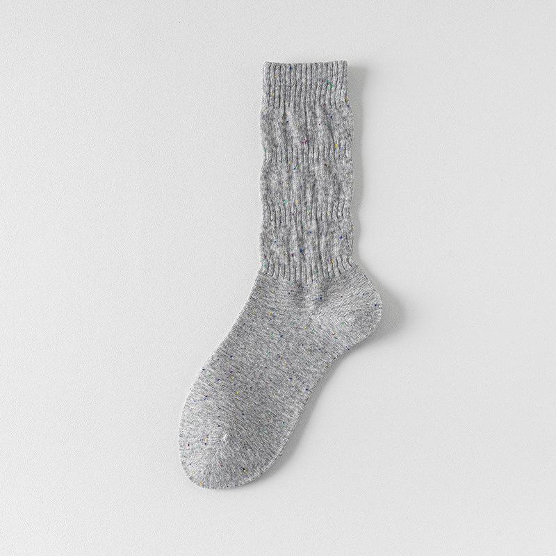 Female Spring and Autumn Loose Open Not To Pull Foot Moon In Tube Socks