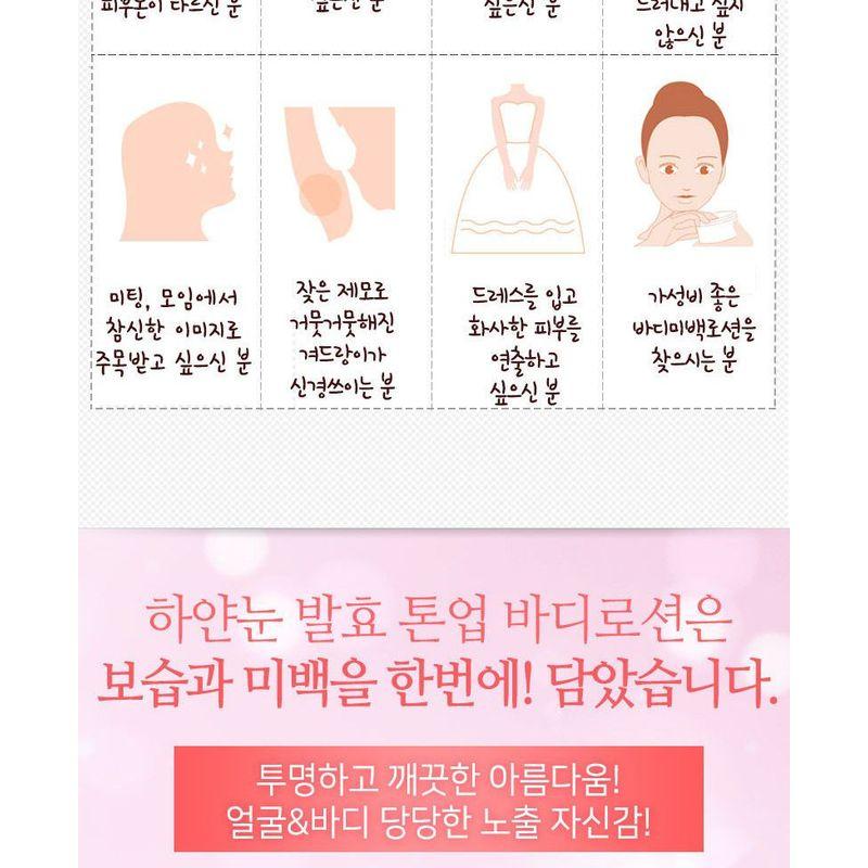 Nella - Oneday Whitener White Snow Fermented Tone Up Body Lotion 250ml