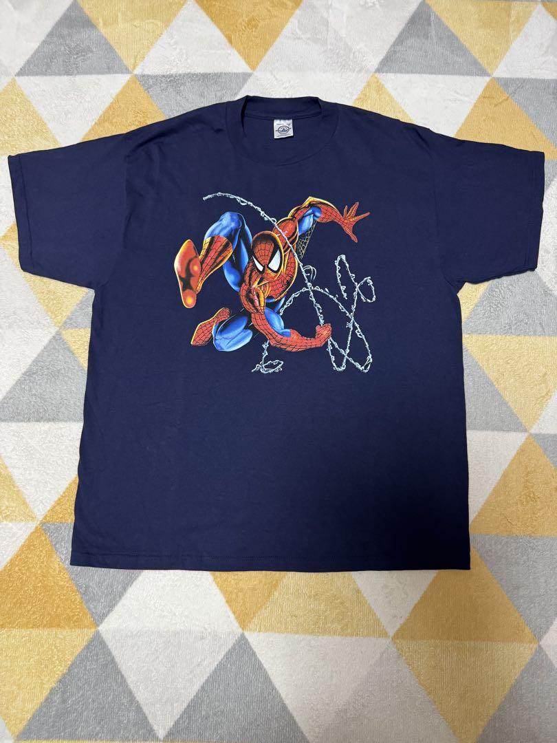 

[Б/У] Футболка Человек-паук 90-х годов, футболка к фильму, аниме футболка, сделано в США