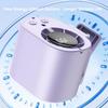 LED Display Mini Silent Fan High-Speed Waist Clip Fan Neck-mounted Handheld Mini Fan  Car Use