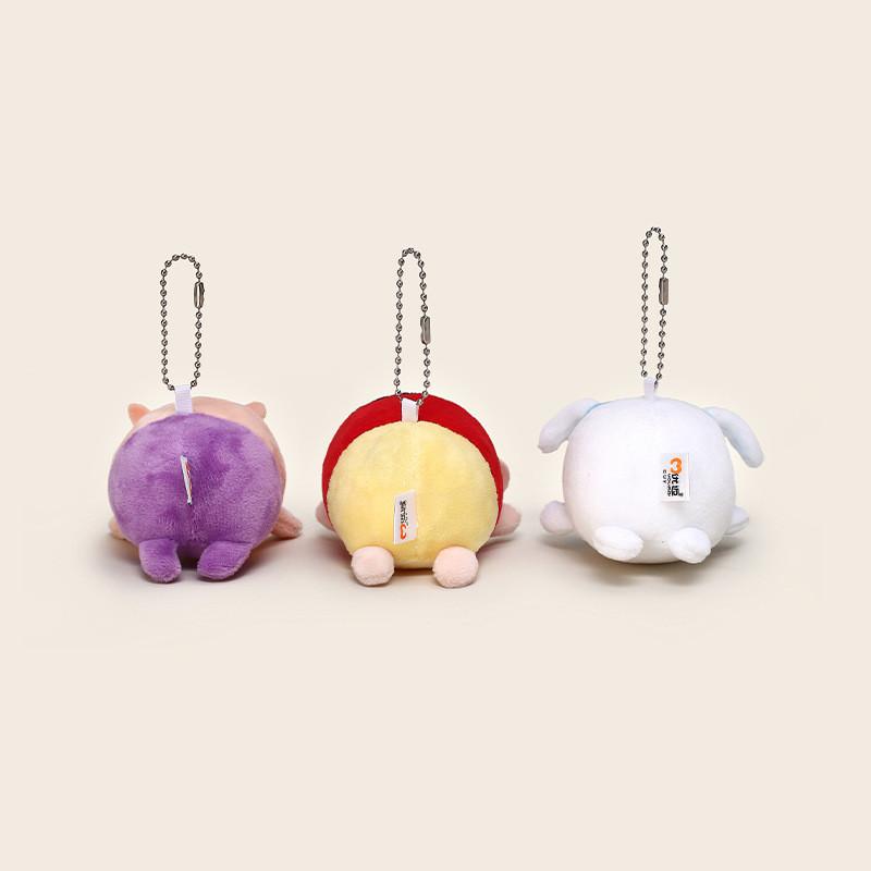 Crayon Chan Shin 3pack Plush Keychain Toys Stress Relief Anime Gift Children