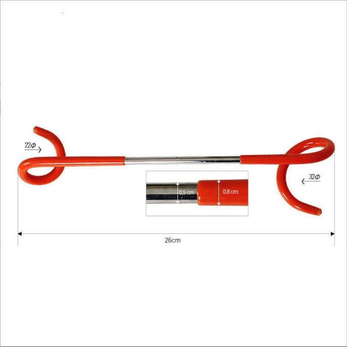 Versatile S-Shaped Lantern Hook for Outdoor Camping