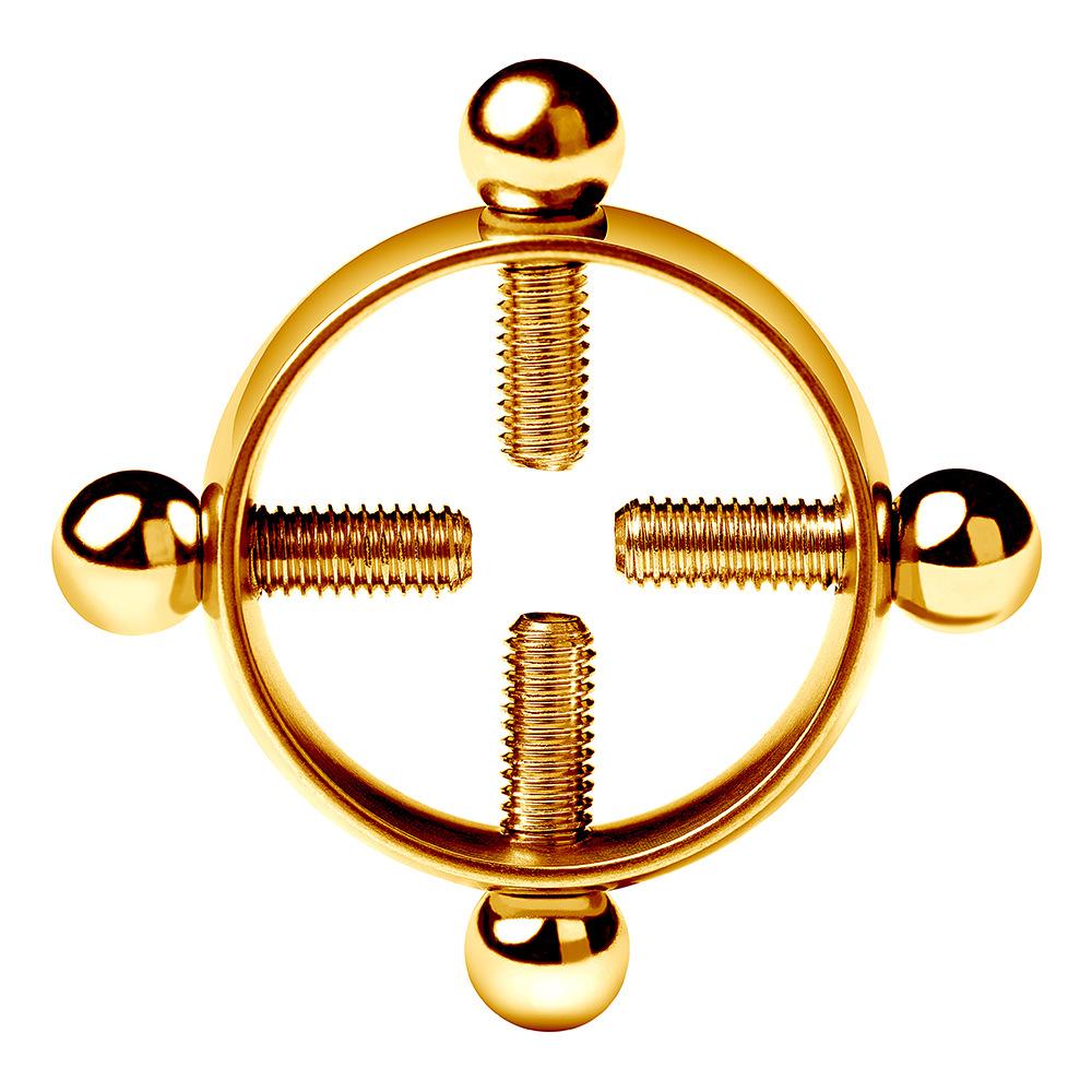 Stainless Steel Female Nipple Rings Piercing Adjustable Nipple Clamps Piercing Jewelry