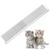Professional Pet Dematting Comb Non-rust Dogs Cleaning Brush Comb Dog Grooming Comb for Grooming