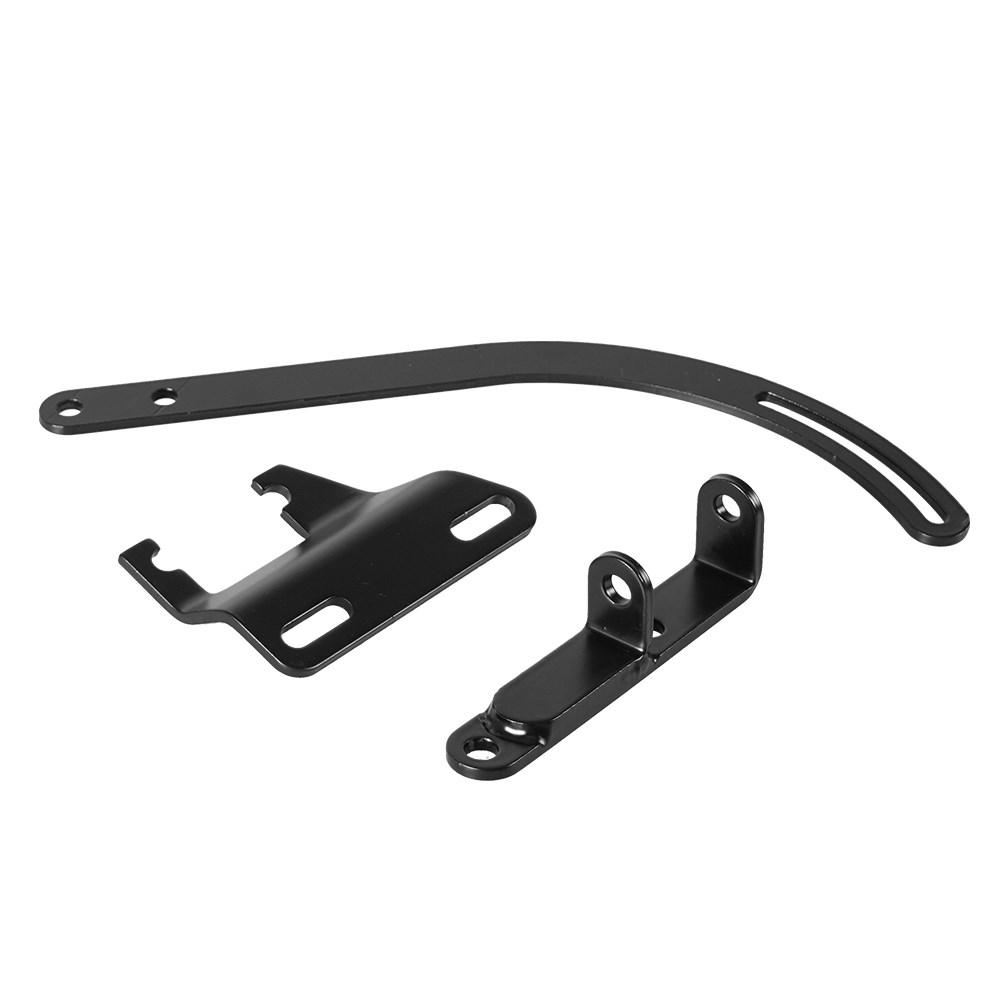 Alternator Bracket Drivers Side For Small Block Chevy Engines with Short Water Pump Chevy 265 283 327 350 Engines Black