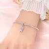 Brand New Arrivals Copper Metal Plated Sweet Candy Cup Cake Dangle Charm Bead Component Compatible With Authentic Original Bracelet High Quality Fine