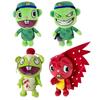 28cm HTF Happy Tree Friends Anime Happy Tree Friends Voják Fliqpy Plyšové hračky Panenky Vojenská Flipy Panenka Plyšová hračka pro děti Dárek