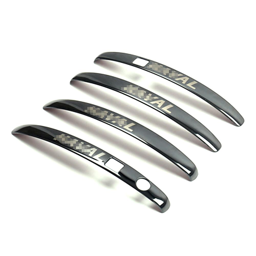 Haval F7 F7X 2018-Paslanmaz Çelik Kapı Kolu Kapağı Yan Kapı Kase Trim Krom Şekillendirici Dış