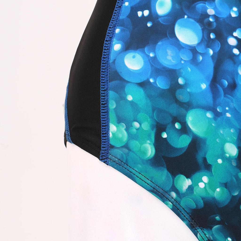 New Women's One-piece Bikini Dazzling Digital Print Swimsuit