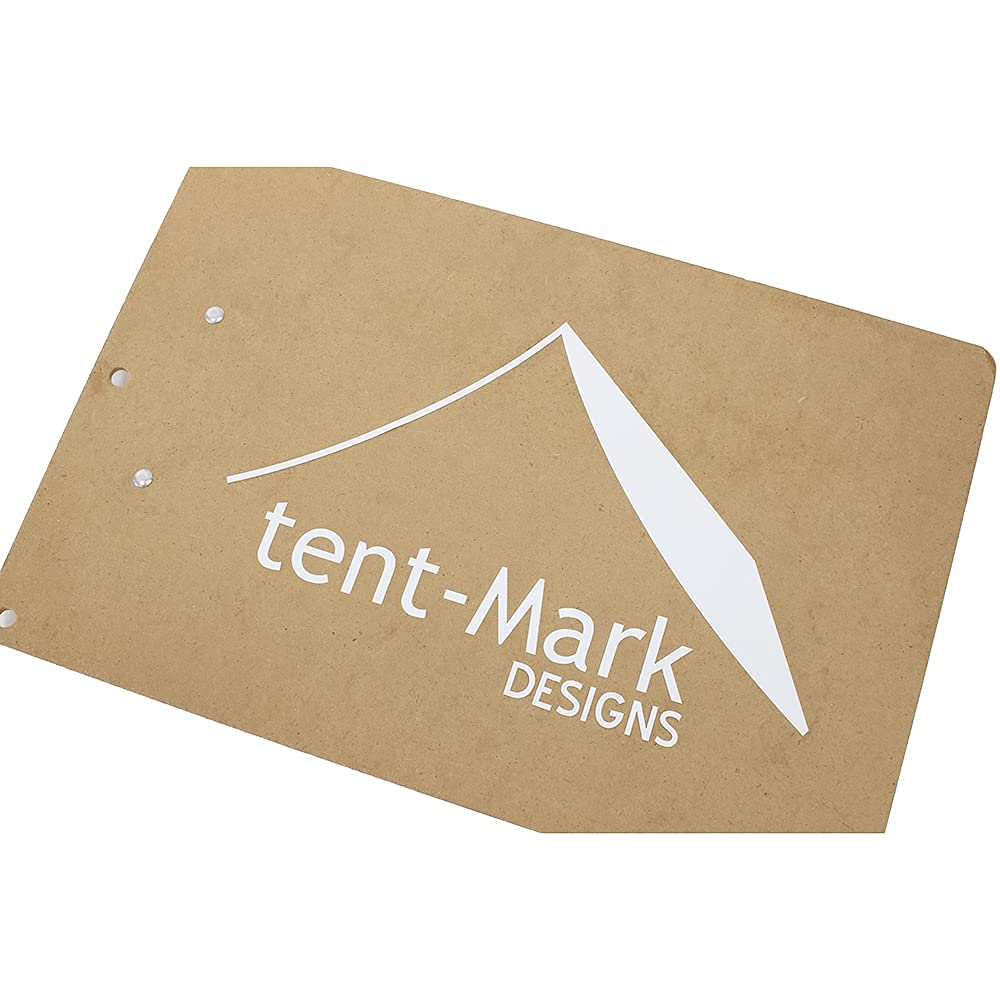 Tenmaku Design Cutting Sticker White Square