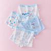 Pure Cotton Breathable Girls' Boxer Briefs - Infant & Toddler Antibacterial Underwear
