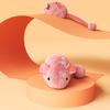 Interactive Mouse Plush Cat Chew Toy Squeaky Luminous Mice Kitten Toy Bite Resistant Teeth Cleaning Cat Toy Supplies
