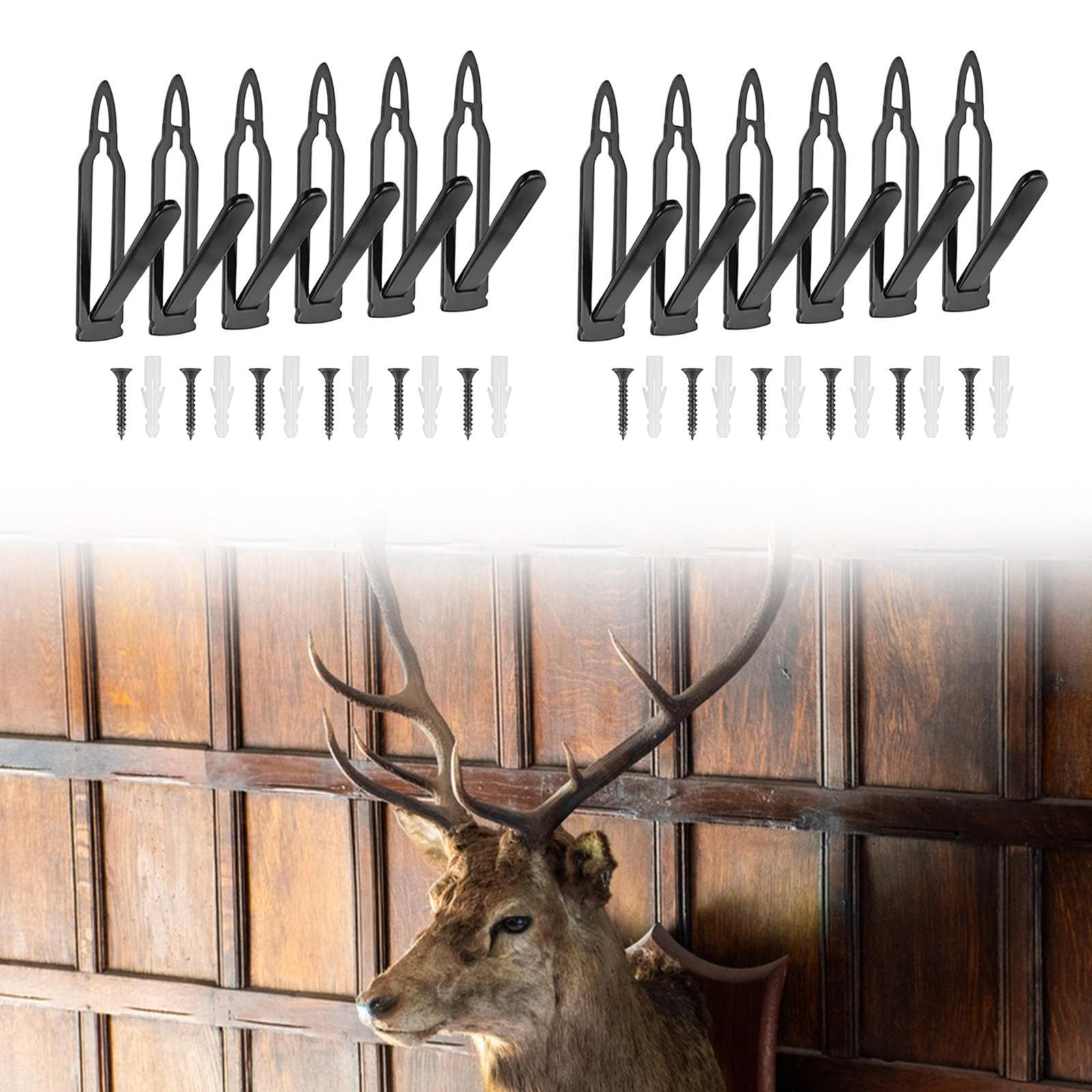 

Европейские вешалки с черепами, удобные, вешалки с изображением оленей, прочные для фермерского дома 12pcs