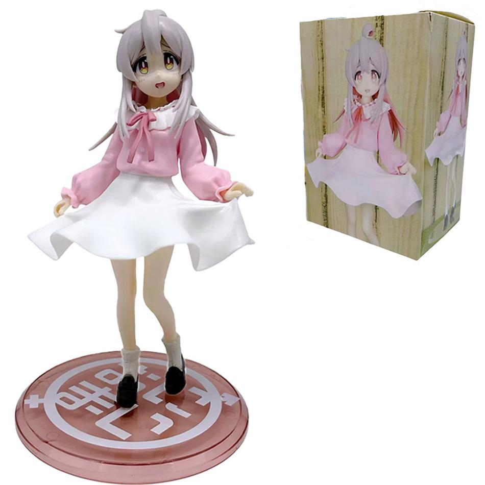 Onii-chan wa Oshimai! Mahiro Oyama Mädchen Anime Figur Kawaii Mahiro Oyama Actionfigur Rosa Kleid Sammlermodell Geschenke