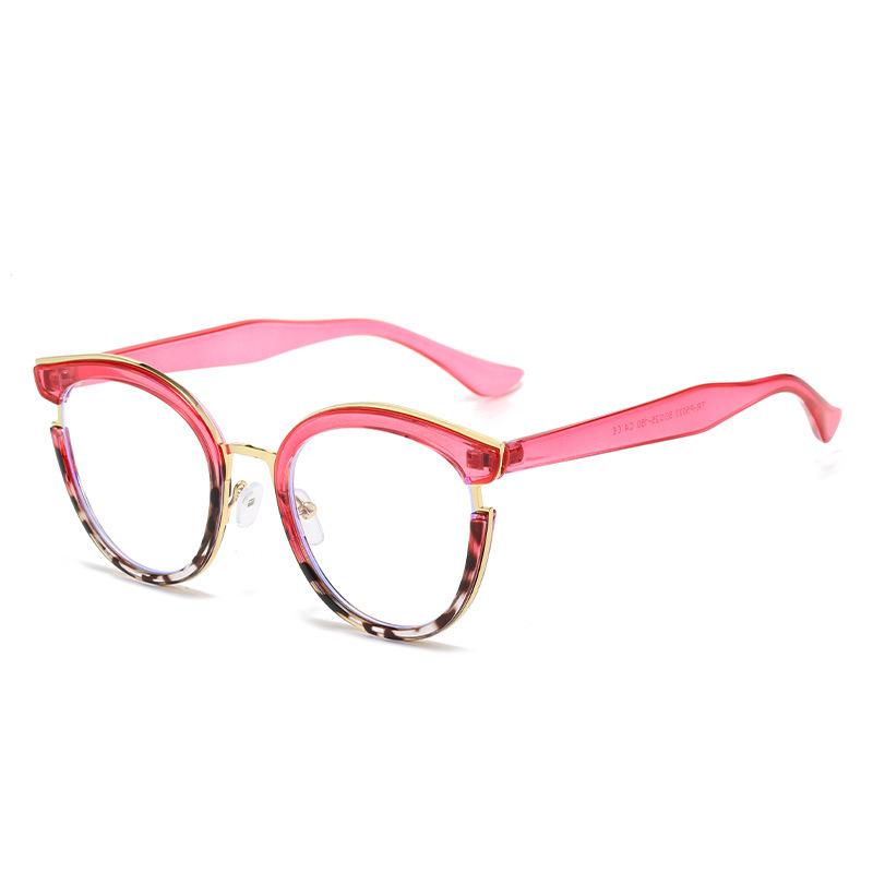 Vintage Anti Blue Light Cat Eye TR90 Glasses Women Luxury Brand Designer Trend Myopia Prescription Optical Eye Glasses Frame