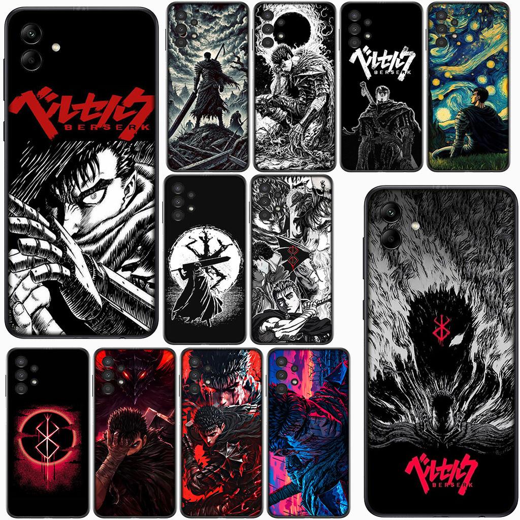 Cover for Xiaomi Redmi Note 12 10 11 9 Pro 10C 12C 9T 9A 10A 12S Note11 Note12 5G 4G Phone Case Comics Berserks Anime Guts