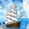 Tapestry Beautiful Pictures Art Mural Hanging Decoration Seascape