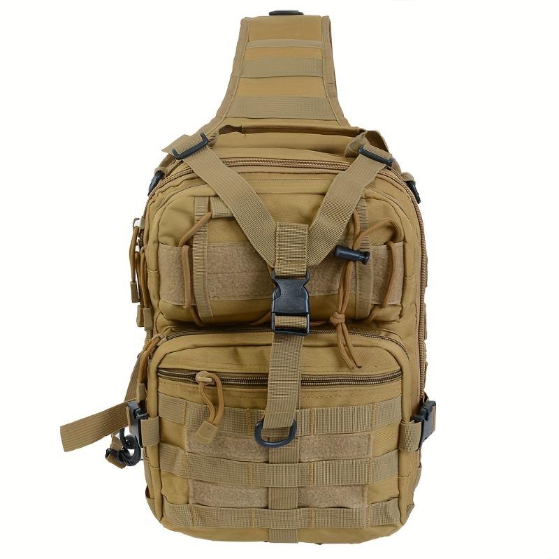 Tactical Sling Bag Chest Rig Bag for Cycling Camping Hiking Climbing Tactical Crossbody Backpack for Outdoor Patrol