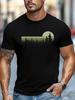 Nature-Inspired Vintage Forest T-Shirt for Men