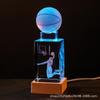 Crystal Engraved Kobe Basketball Star Luminous Night Light