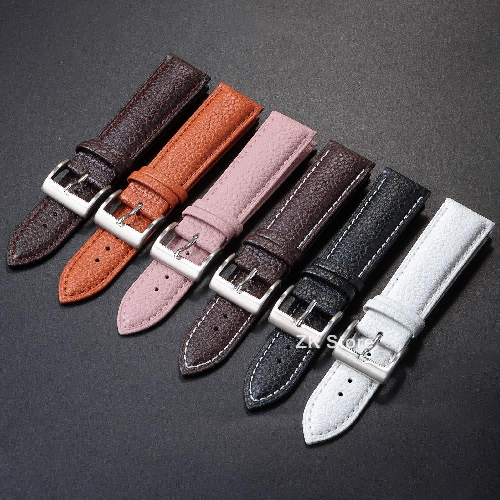 Echt Kalfsleer Horlogeband 18mm 20mm 22mm Horlogeband voor Man Vrouw Hoge kwaliteit Polshorlogeband Solide Gesp Armband